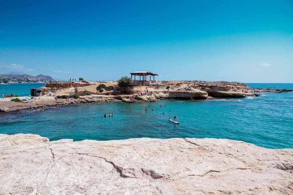 Altamira 2 Campello Piscina, Garaje ,Wifi, A/C Appartement El Campello Buitenkant foto